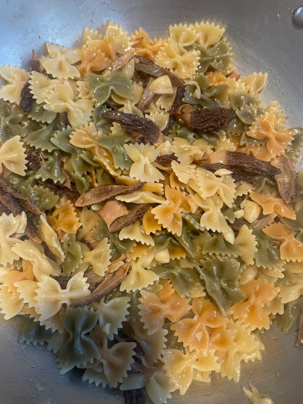 Quick Morel Pasta